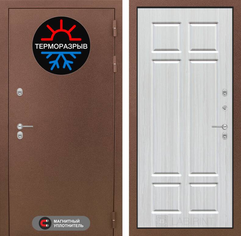 Входная дверь Термо Магнит 08 - Кристалл вуд