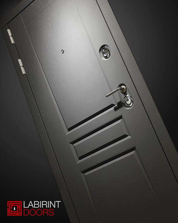 Входная дверь Платинум 12 - Беленый дуб фото 2