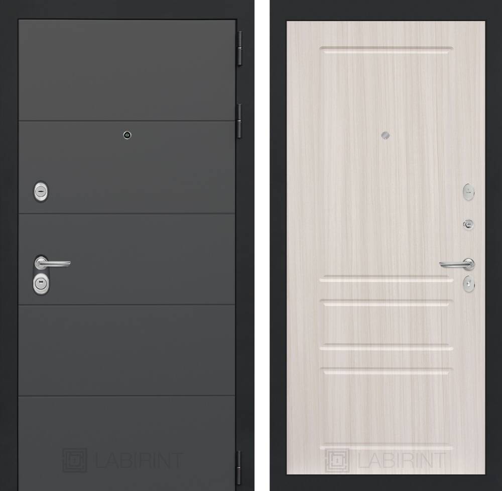 Входная дверь ART 03 - Сандал белый