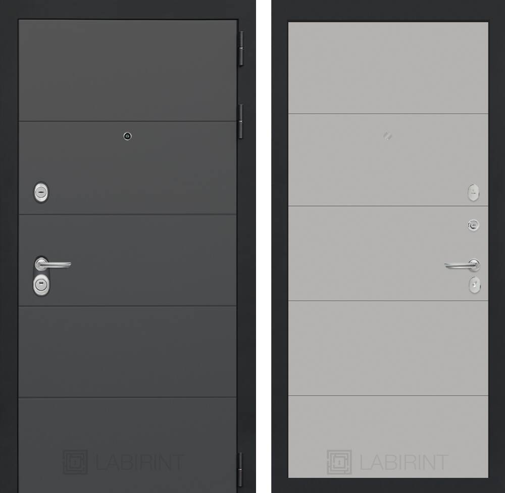 Входная дверь ART 13 - Грей софт