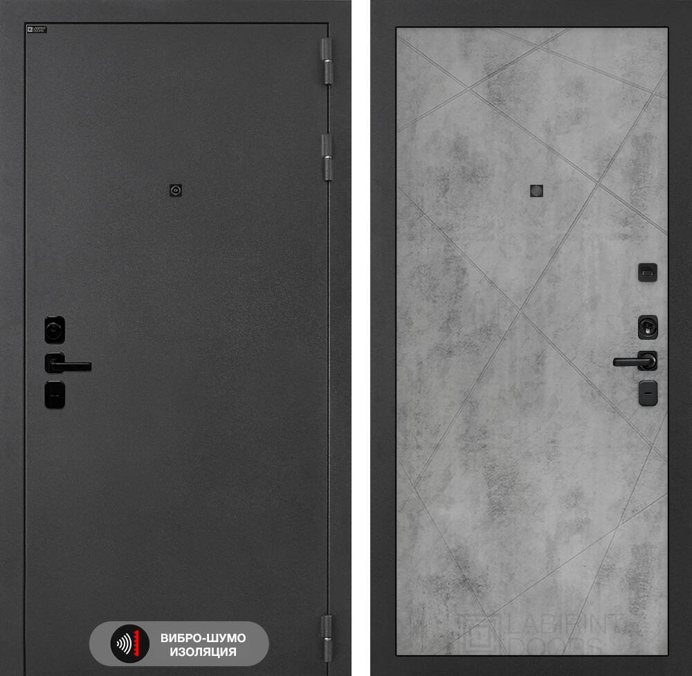 Входная дверь ACUSTICLAB 24 - Бетон светлый