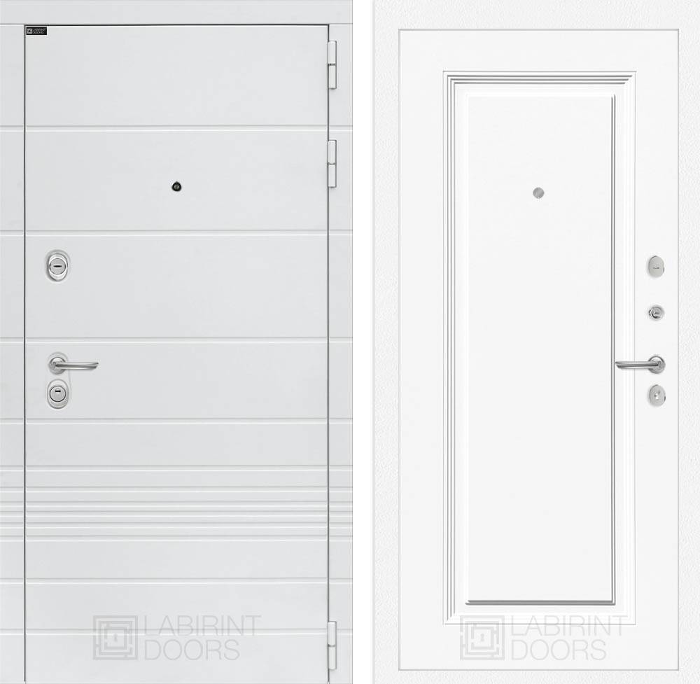 Входная дверь Трендо 27- Эмаль RAL 9003