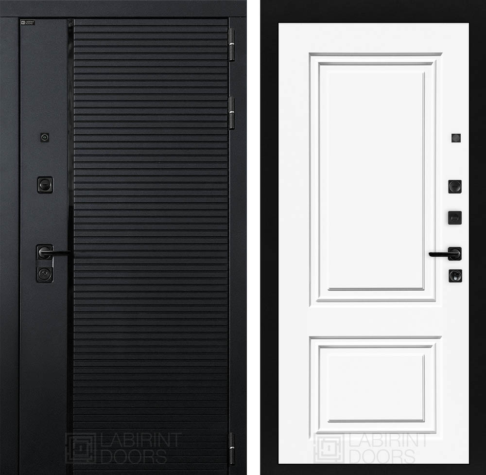 Входная дверь Пиано 26 - Эмаль RAL 9003 - Image 1