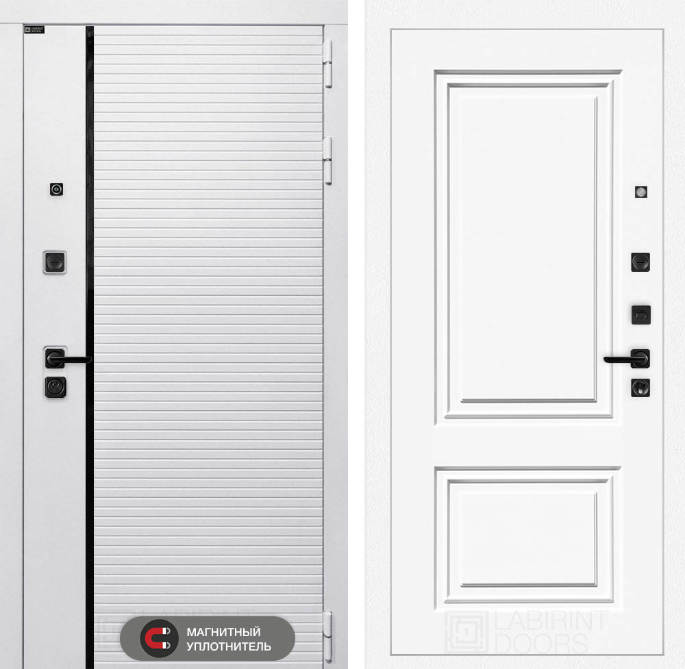 Входная дверь Роял 26 - Эмаль RAL 9003 - Image 1