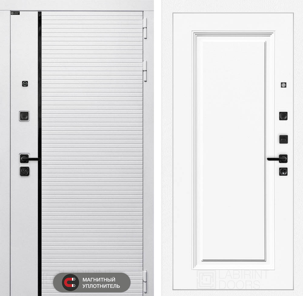 Входная дверь Роял 27 - Эмаль RAL 9003 - Image 1