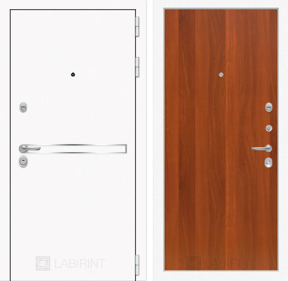 Входная дверь Лайн WHITE 05 - Итальянский орех