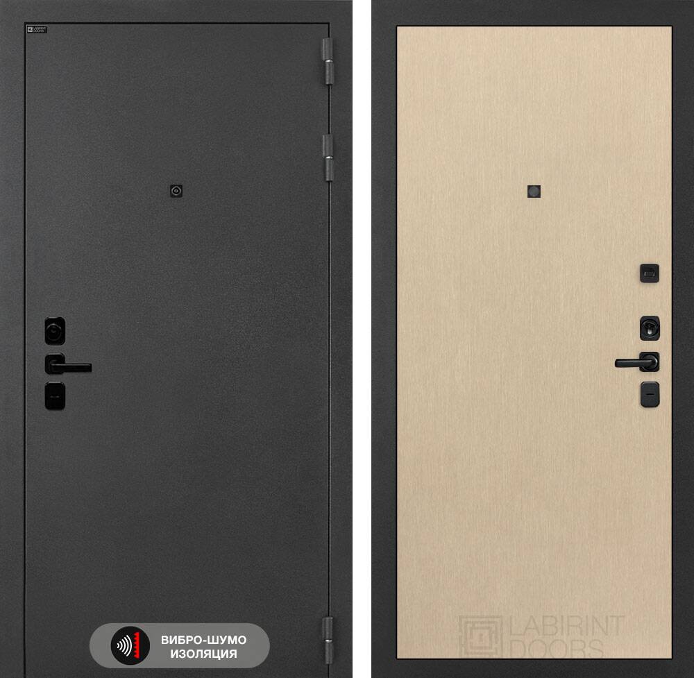 Входная дверь ACUSTICLAB 05 - Венге светлый