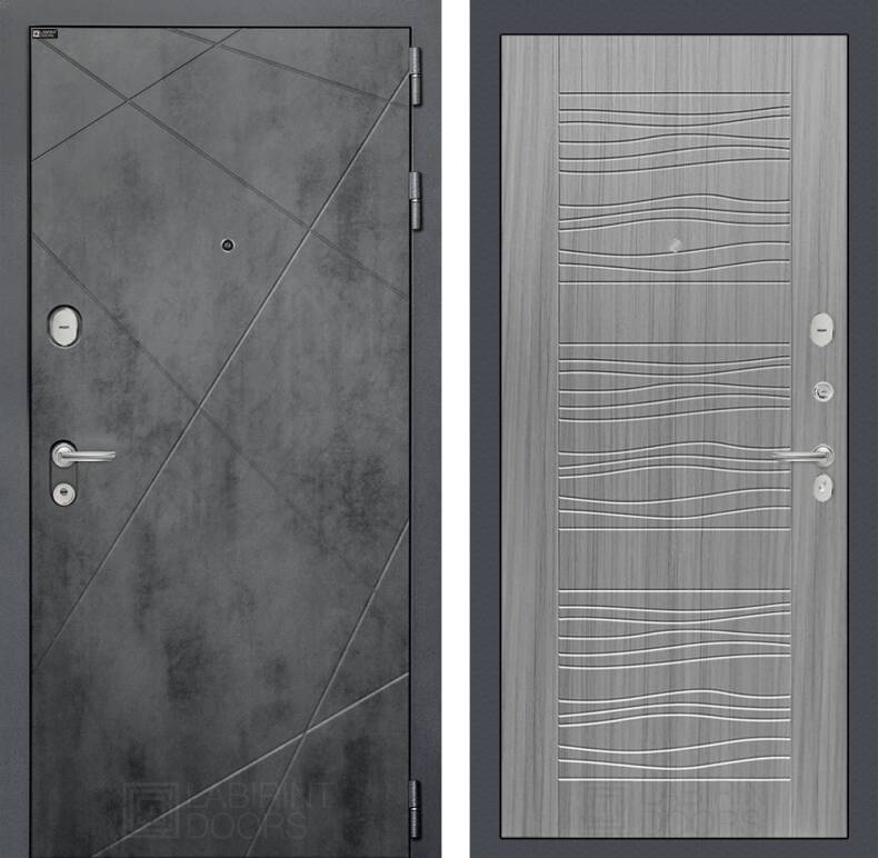 Входная дверь LOFT 06 - Сандал серый