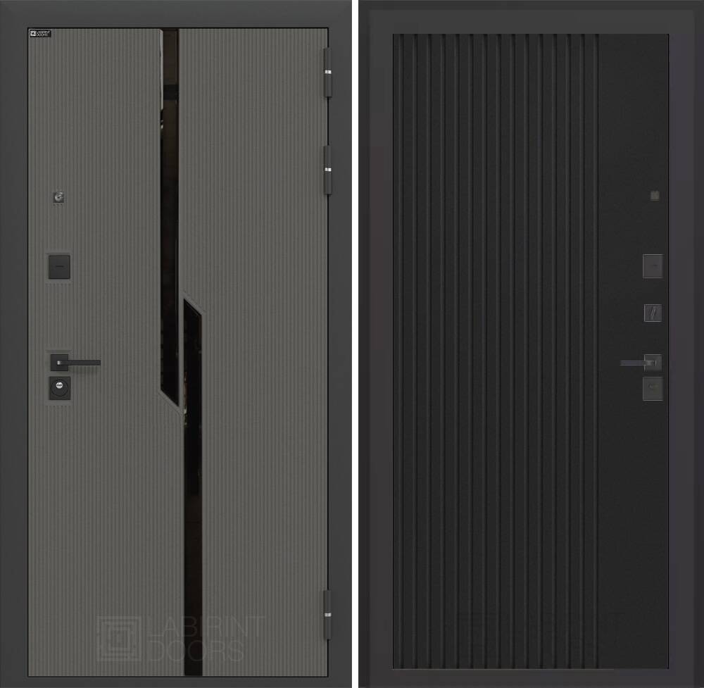 Входная дверь CARBON 29 - Черный кварц