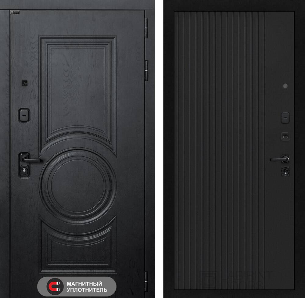 Входная дверь GRAND 29 - Черный кварц