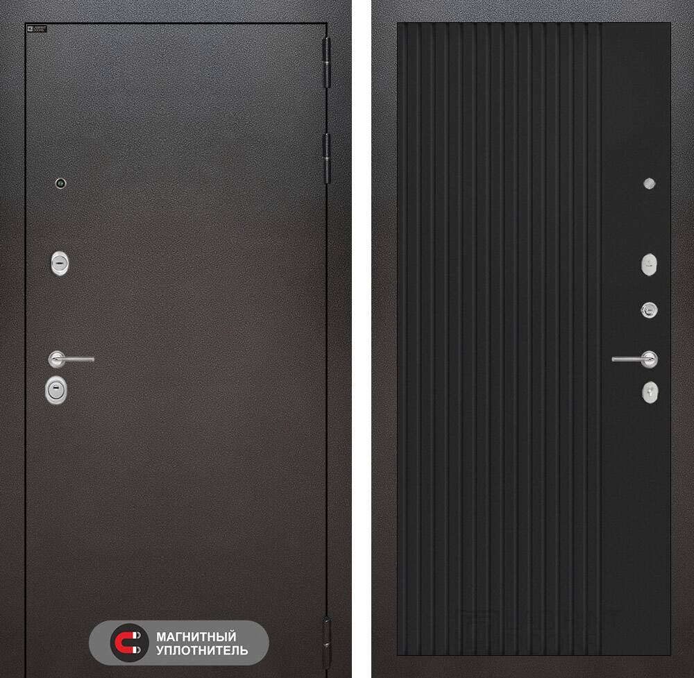 Входная дверь SILVER 29 - Черный кварц