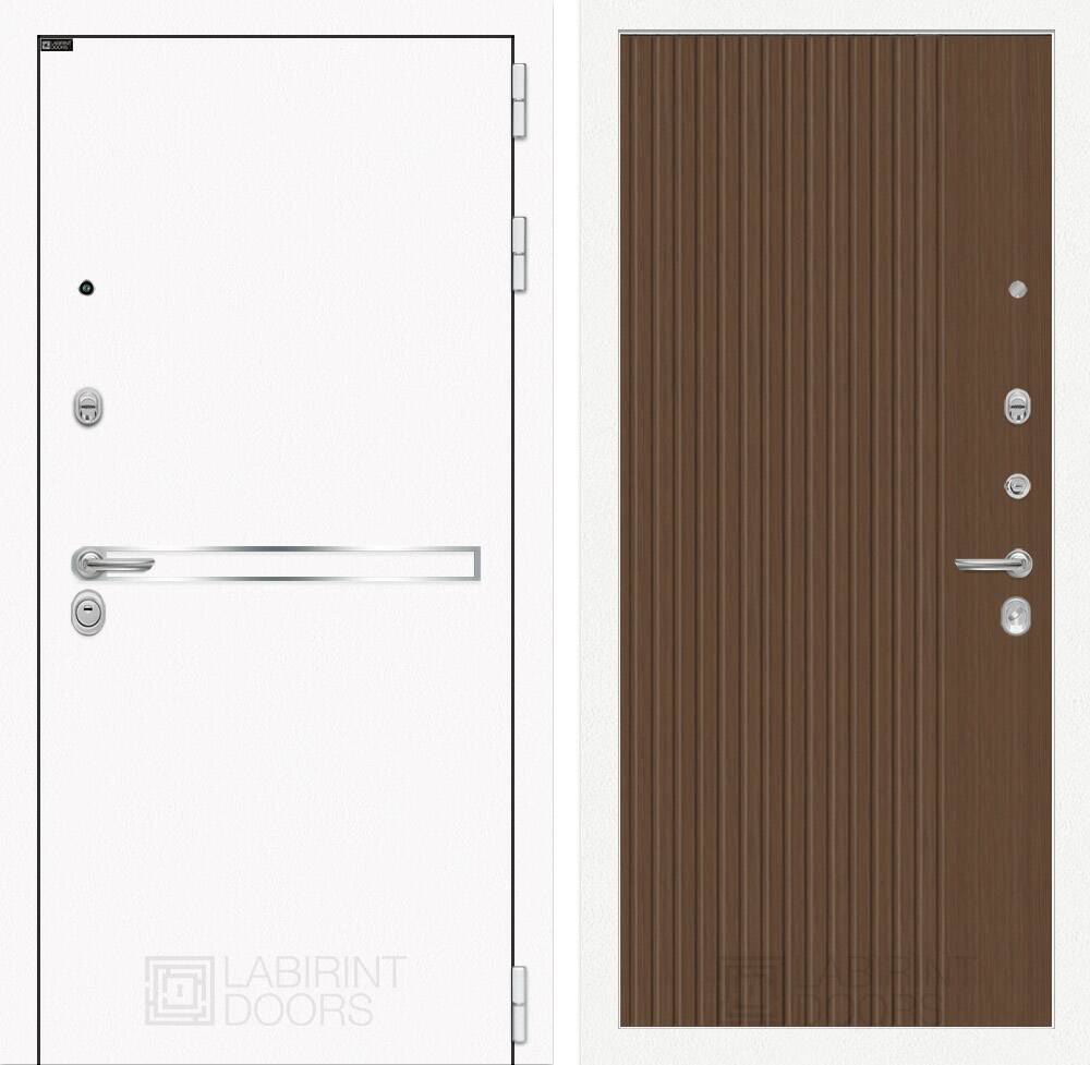 Входная дверь Лайн WHITE 29 - Дуб кантри темный