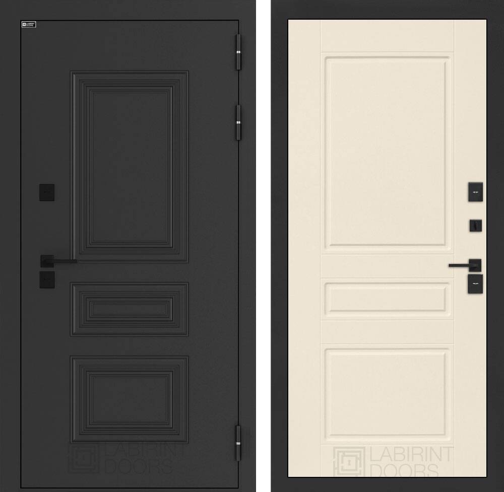 Входная дверь Аляска Лайт 03 - Крем софт