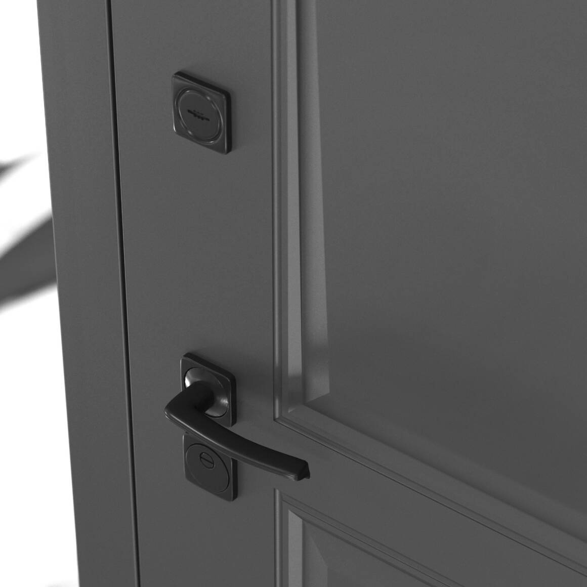 Входная дверь Орлеан 26 - Эмаль RAL 9003 фото 2