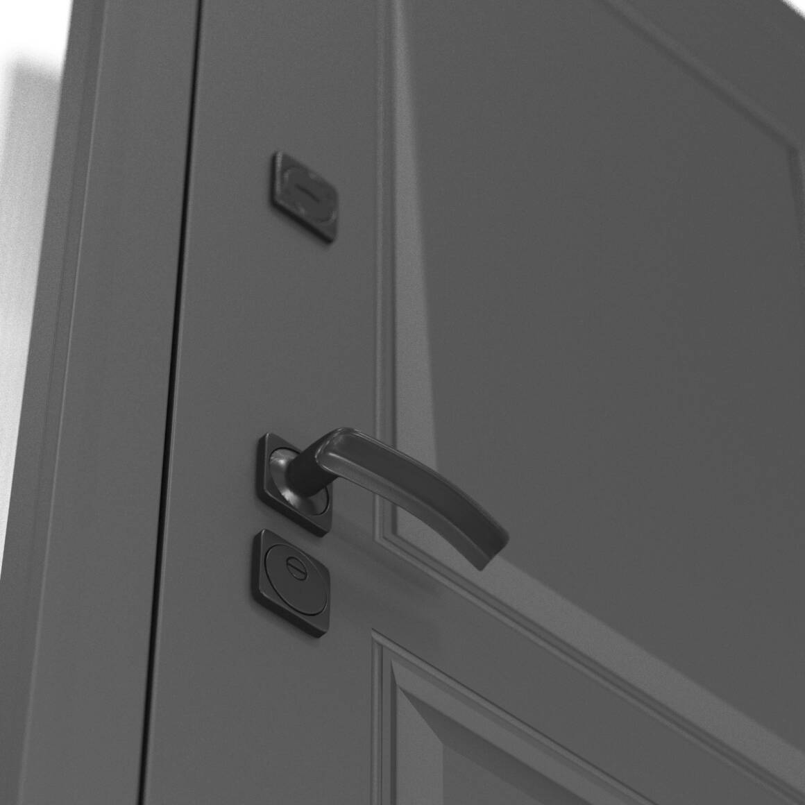 Входная дверь Орлеан 26 - Эмаль RAL 9003 фото 3