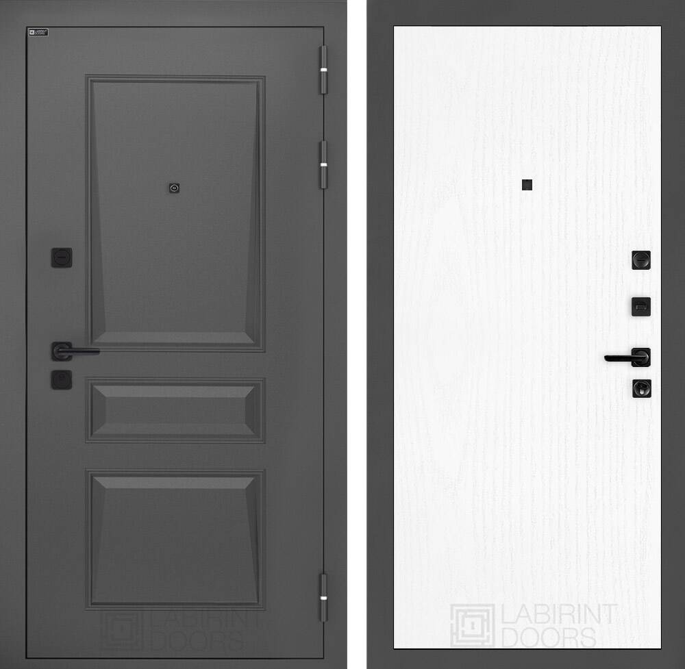 Входная дверь Орлеан 07 - Белое дерево