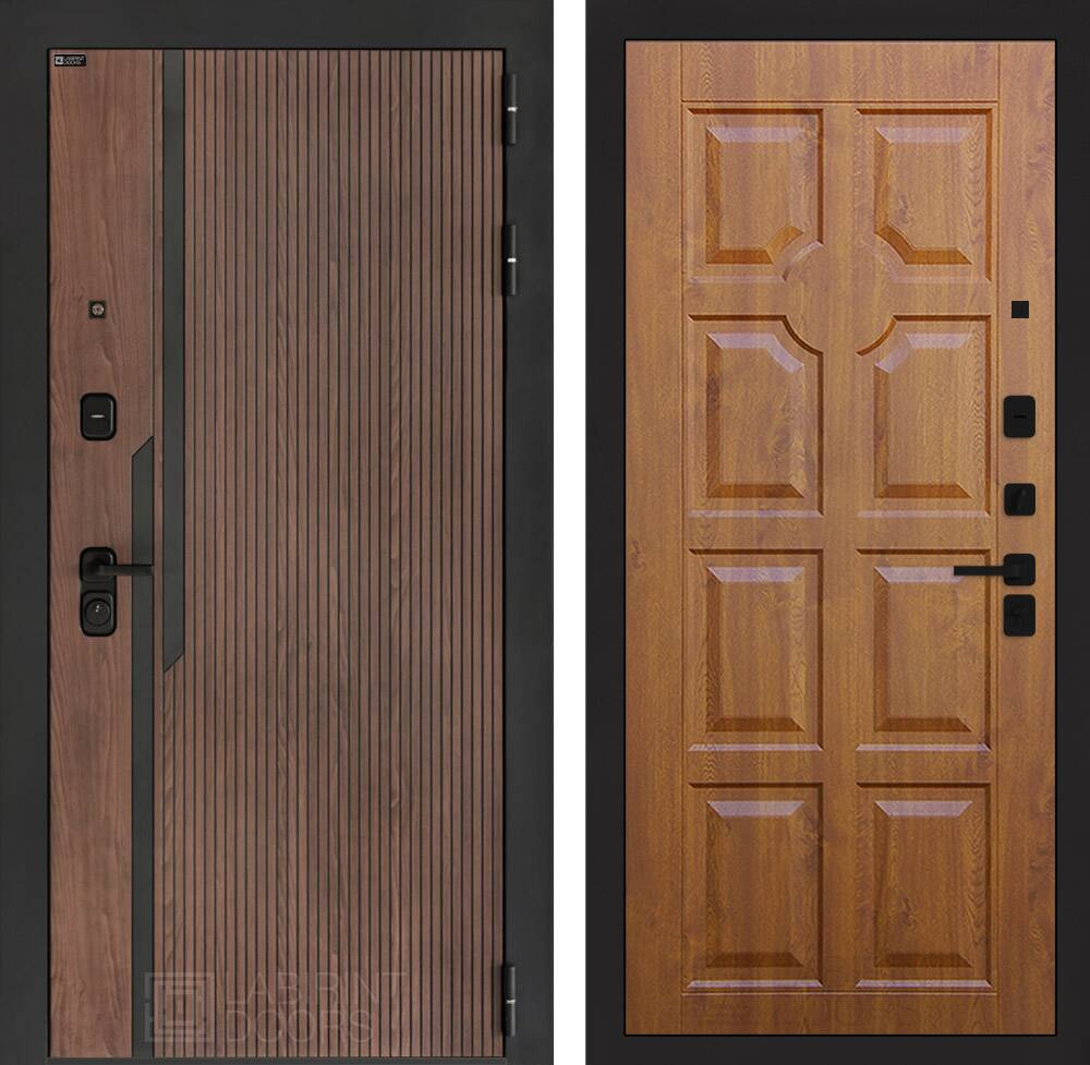 Входная дверь KARMINA 17 - Золотой дуб