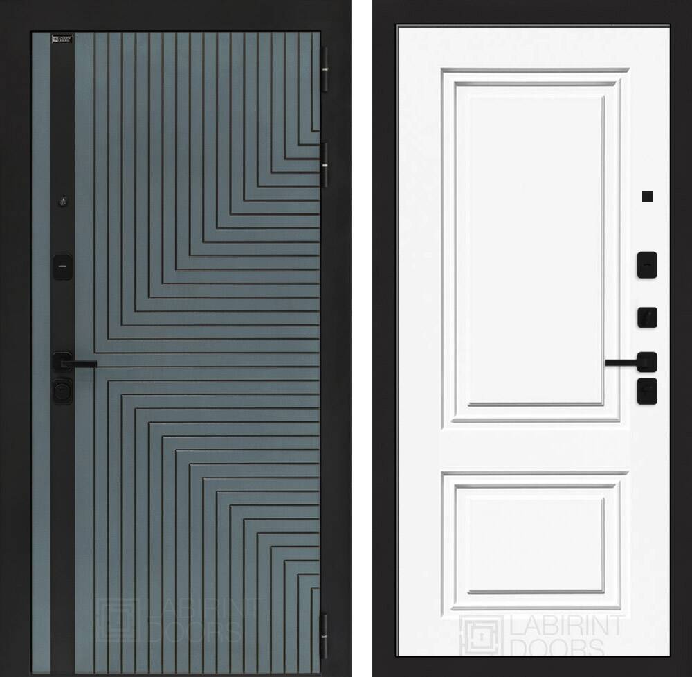 Входная дверь CREDOR 26 - Эмаль RAL 9003