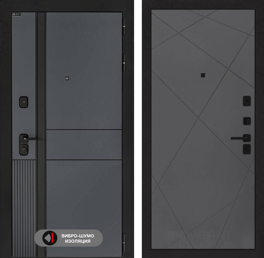 Входная дверь EVOLAB 24 - Графит софт