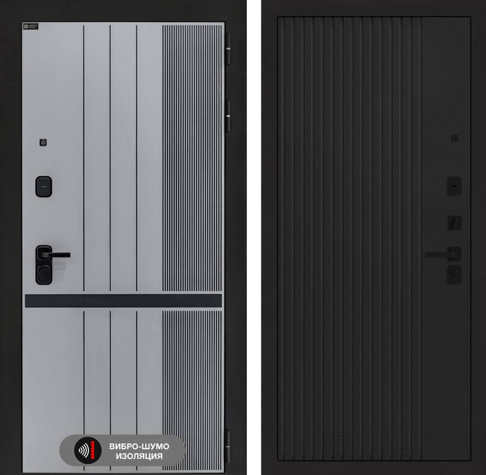 Входная дверь SKYLAB 29 - Черный кварц