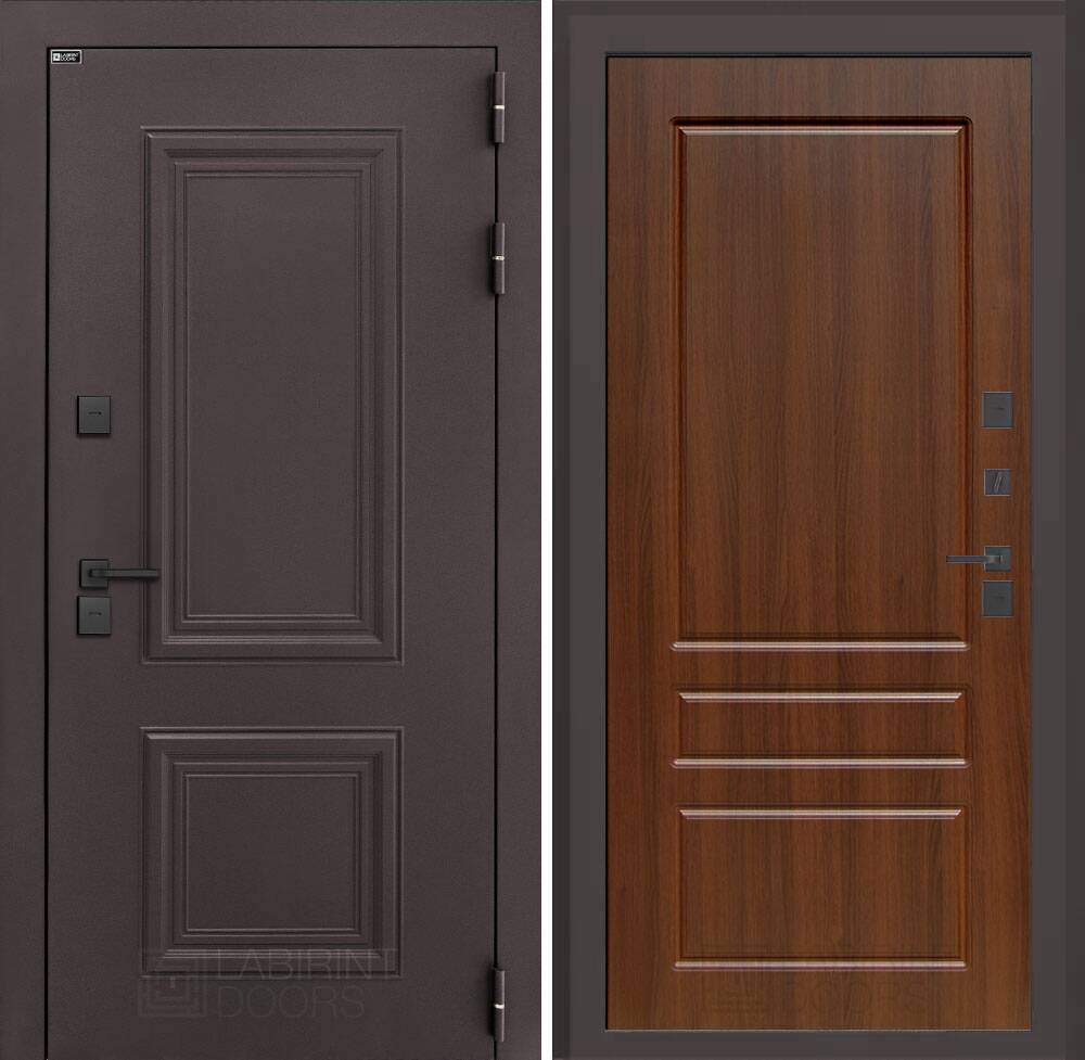 Входная дверь Полярис лайт 03 - Орех бренди