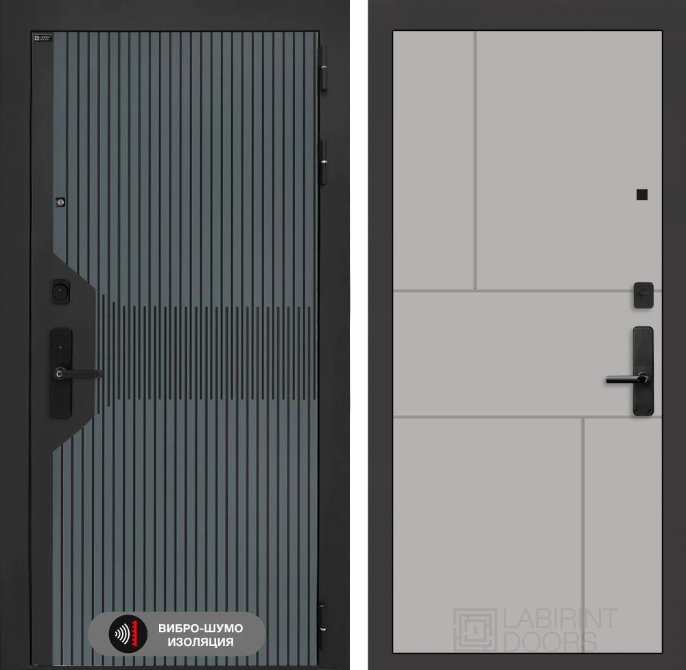 Входная дверь Смартлаб 21 - Грей софт