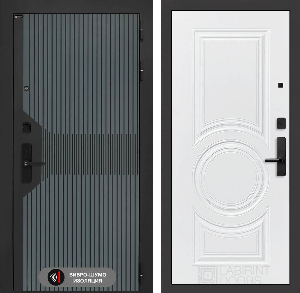 Входная дверь Смартлаб 23 - Белый софт