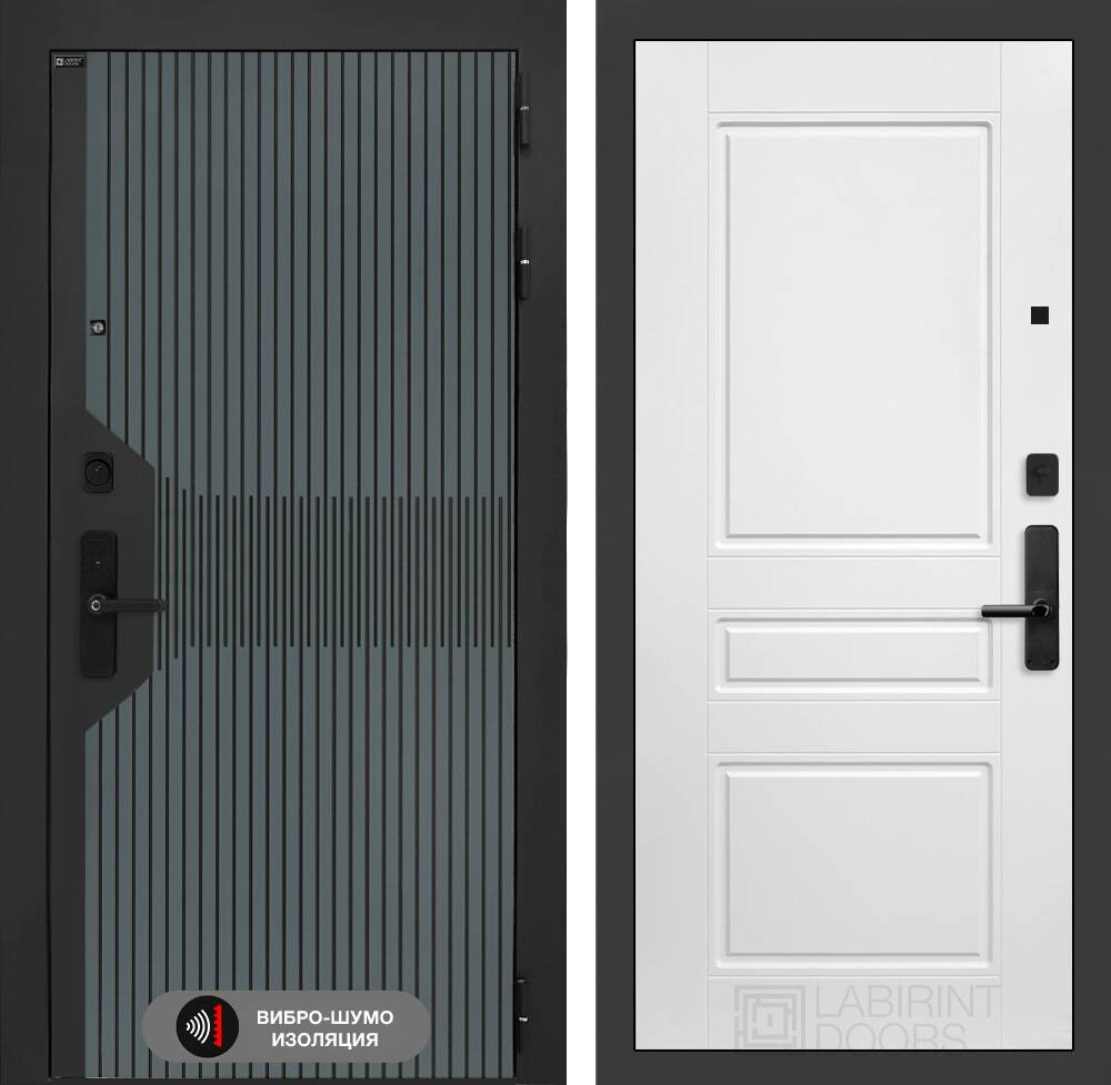 Входная дверь Смартлаб 03 - Белый софт