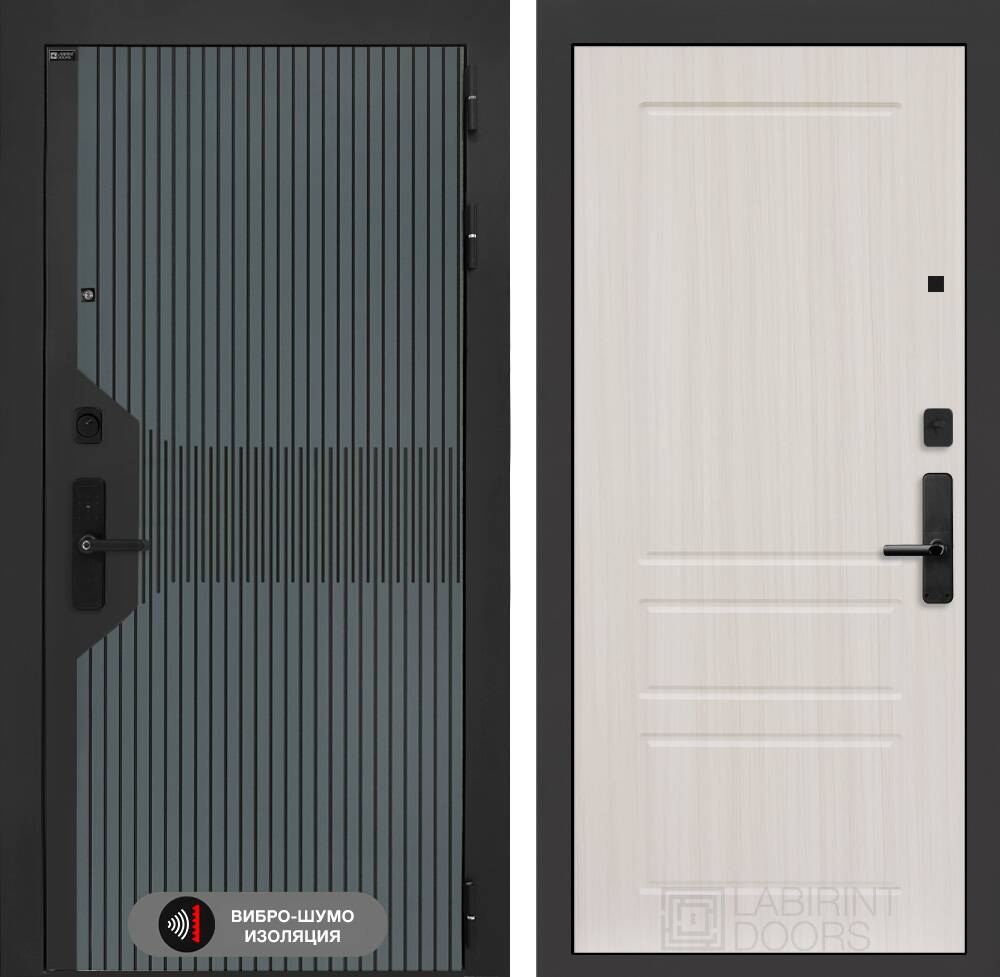 Входная дверь Смартлаб 03 - Сандал белый