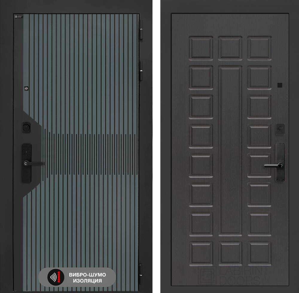 Входная дверь Смартлаб 04 - Венге