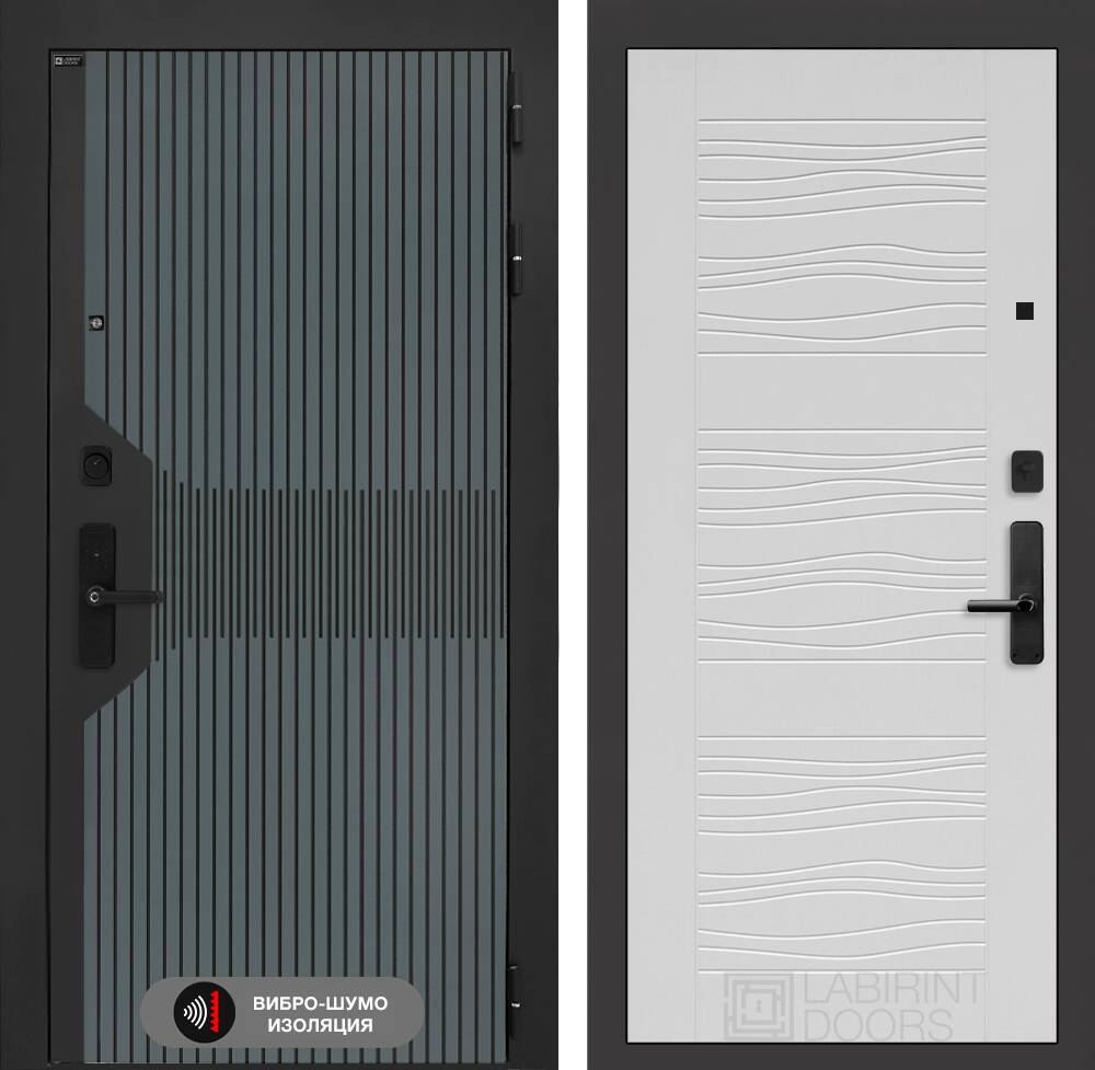 Входная дверь Смартлаб 06 - Белое дерево