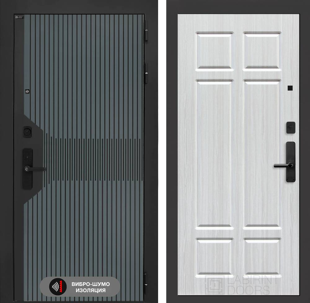 Входная дверь Смартлаб 08 - Кристалл вуд