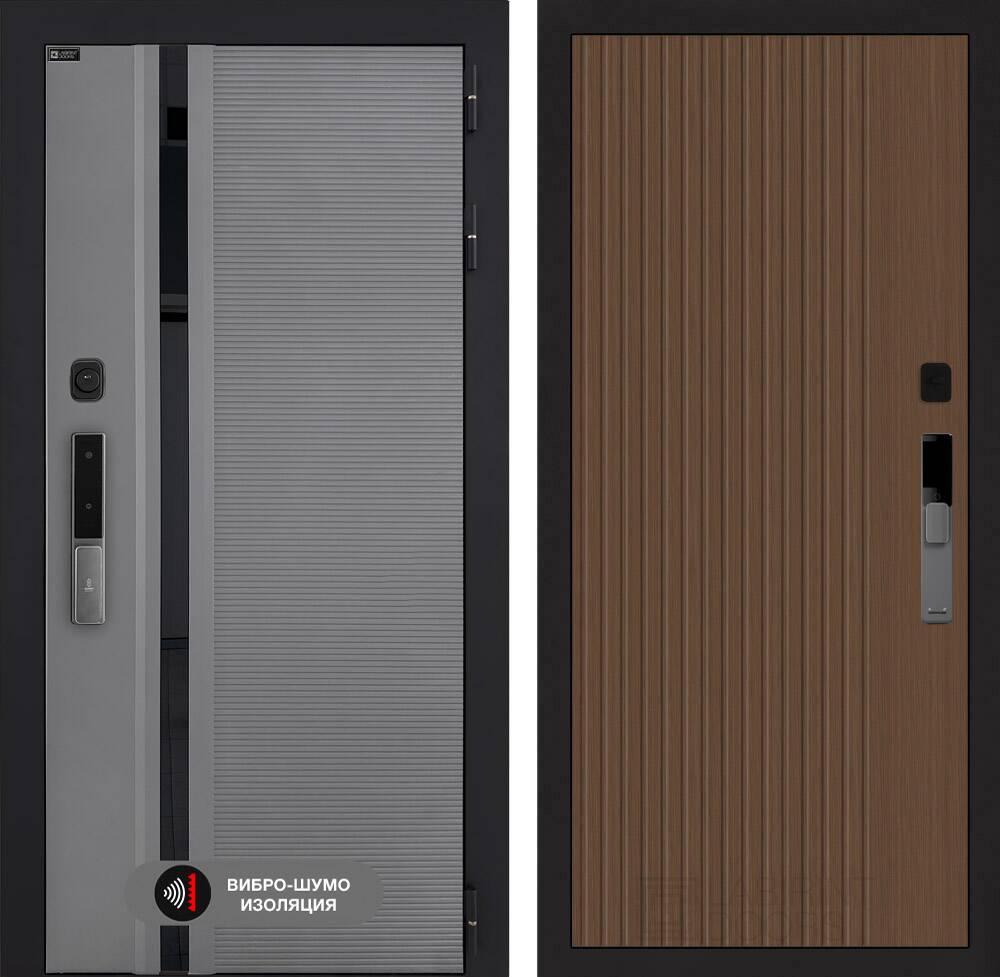 Входная дверь Пиано Смарт 2.0 панель 29 - Дуб кантри темный