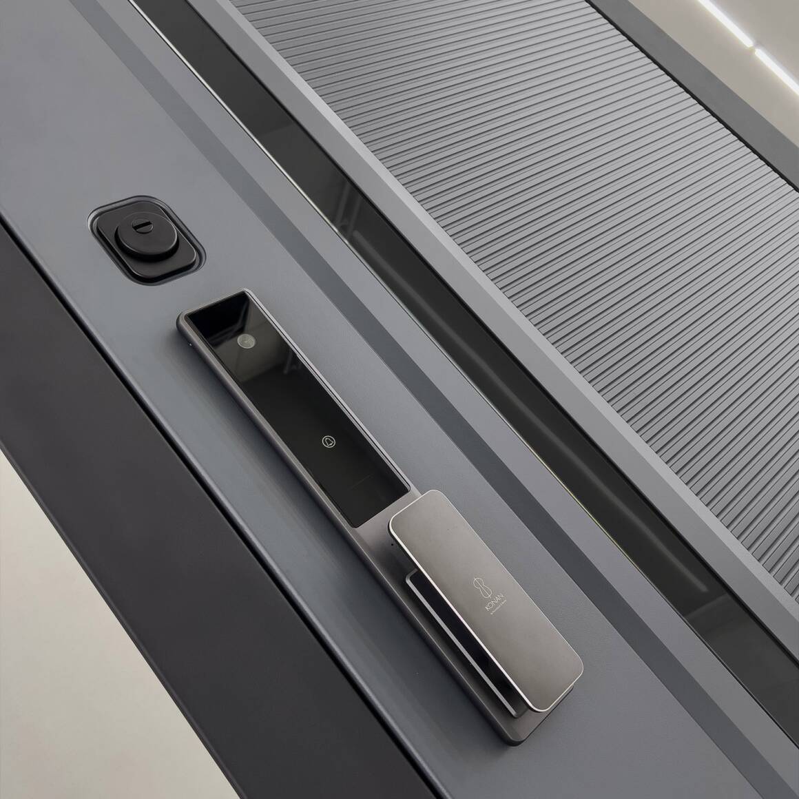 Входная дверь Пиано Смарт 2.0 панель 29 - Черный кварц фото 2